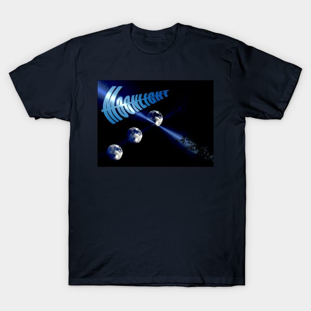 Moonlight Design T-Shirt by PandLCreations